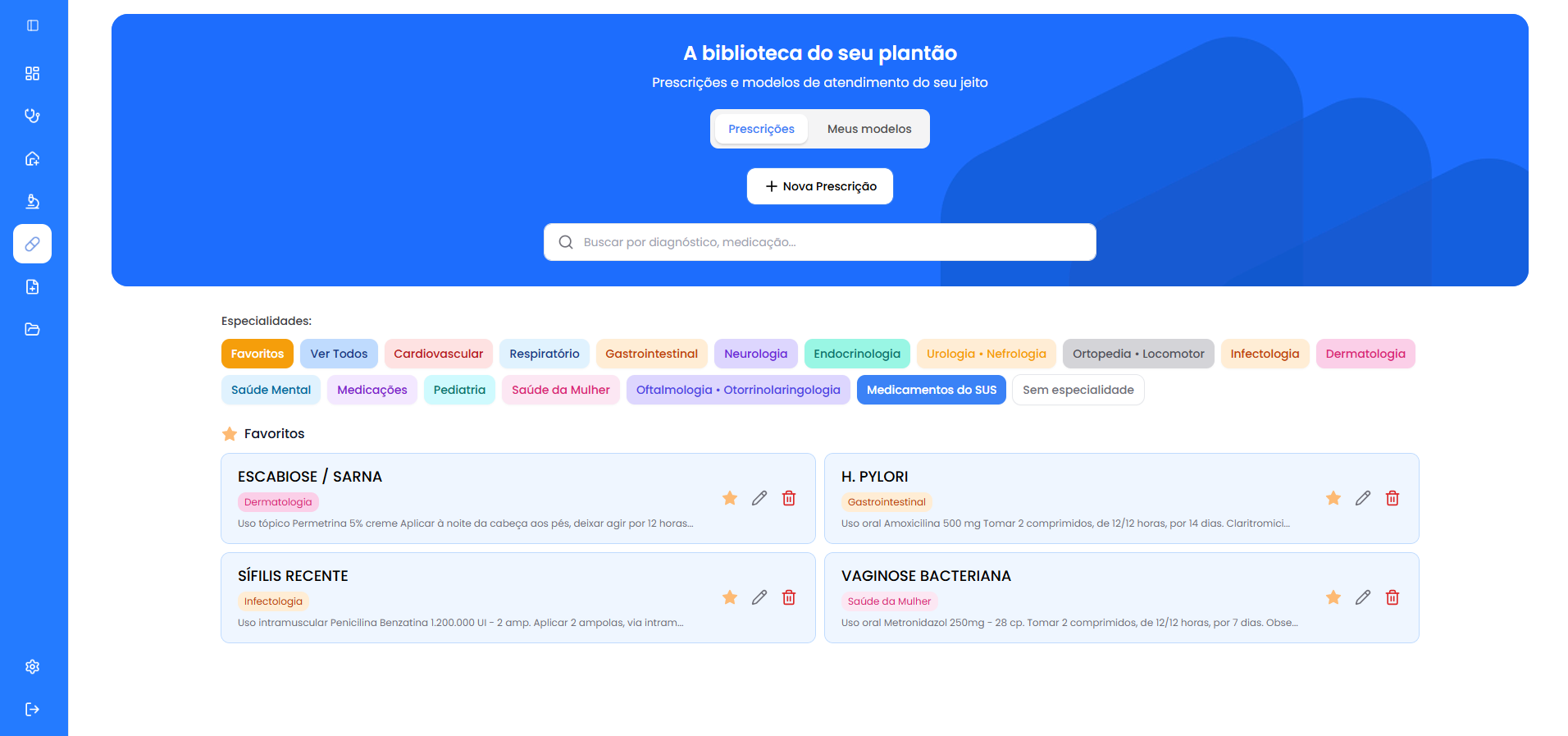 Interface do sistema depois do redesign de UX e engenharia da Ping